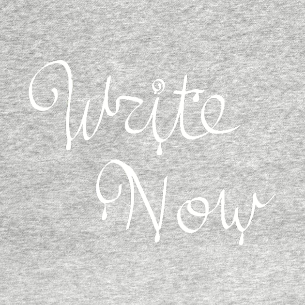 Write Now White by Fireflies2344